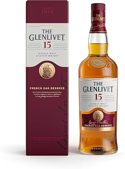 Read more about the article Glenlivet 15 Year Old Single Malt Scotch Whisky Review